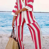 Amelia | Set Rayat Elegant și Confortabil