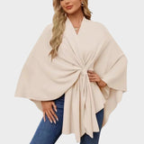 Stela - Poncho Elegant Drapat