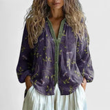 IRRA | Bluză cu model vintage