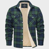 Marius - Jachetă polară în carouri