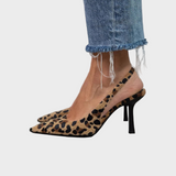 Ana - Pantofi cu Imprimeu Leopard