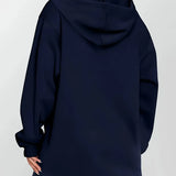 Angeleen - Jachetă Cu Glugă Si Fermoar