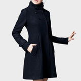 Mirela - Jachetă Stilată cu Buzunare și Glugă