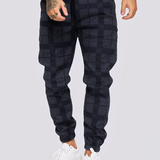 Jaeden - Pantaloni cu carouri pentru bărbați