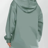 Angeleen - Jachetă Cu Glugă Si Fermoar