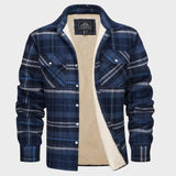 Marius - Jachetă polară în carouri