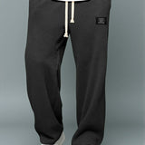 Robert - Pantaloni cu croi larg și talie reglabilă