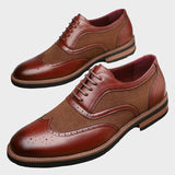 Marian - Pantofi Oxford în Două Nuanțe